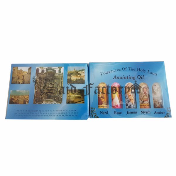 blessing anointing oil from Jerusalem/set of 5 smells