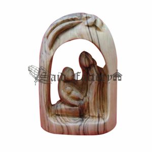 olivewood Holy Family In a cave