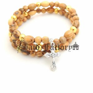 Olive Wood Prayer Bracelet