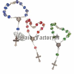 crystal beads chain bracelet