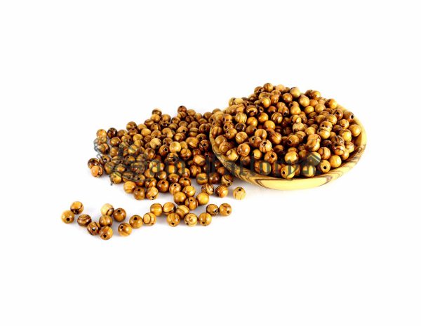 olive wood round beads for rosaries/olive wood hand carved beads