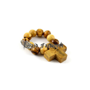 olive wood finger rosary
